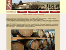 Tablet Screenshot of poderegallettino.com